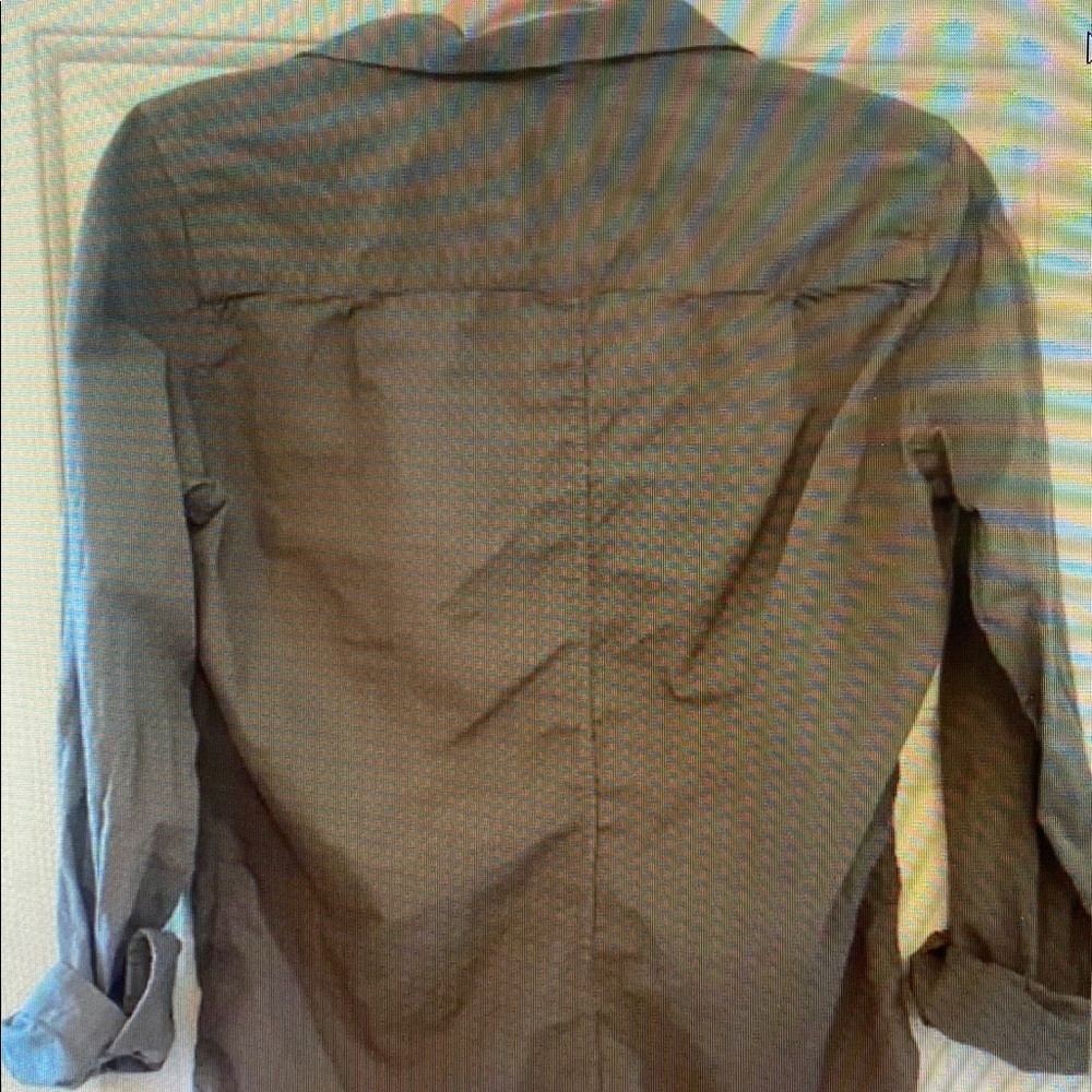 Frank & Eileen Olive Button-Up Shirt - Picture 3 of 3